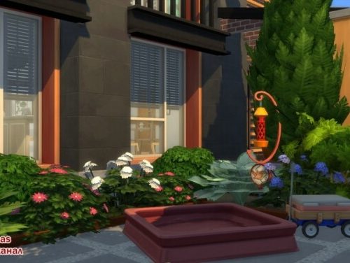 LUXURY FAMILY ECO HOUSE at Sims by Mulena