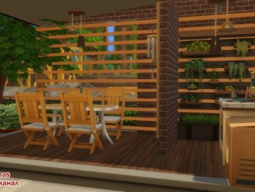 LUXURY FAMILY ECO HOUSE at Sims by Mulena
