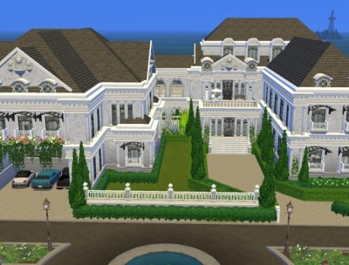 Luxury Hollywood Mansion by catdenny at Mod The Sims