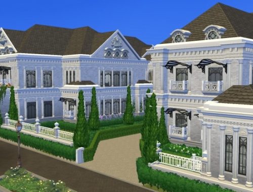 Luxury Hollywood Mansion by catdenny at Mod The Sims