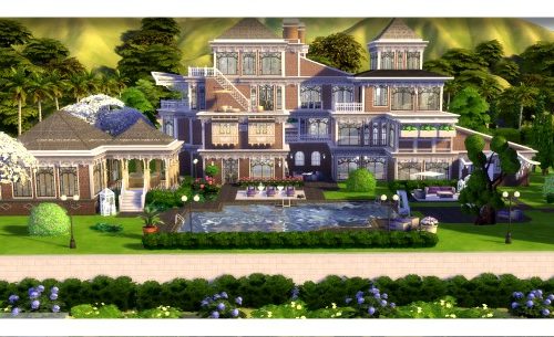 Luxury Home by Oldbox at All 4 Sims