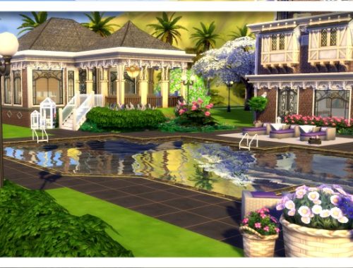 Luxury Home by Oldbox at All 4 Sims