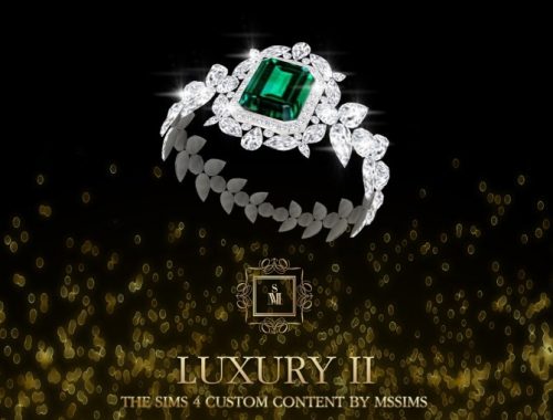 LUXURY II JEWELRY SET (P) at MSSIMS