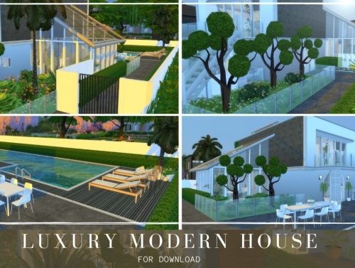 LUXURY MODERN HOUSE 2 at Dinha Gamer