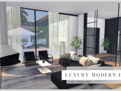 LUXURY MODERN HOUSE at Dinha Gamer