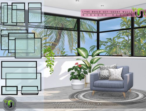Lyne Build Set V - Half and Quarter Windows