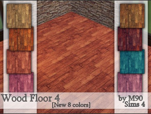 M90 Wood Floor 4 [New colors]