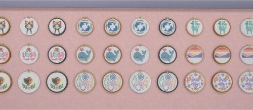 Madame Crumplebottom’s Embroidery Paintings Separated at Veranka
