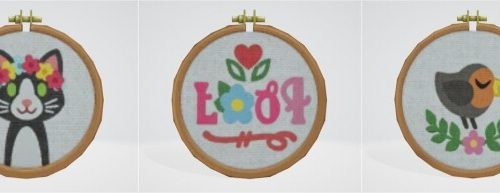 Madame Crumplebottom’s Embroidery Paintings Separated at Veranka
