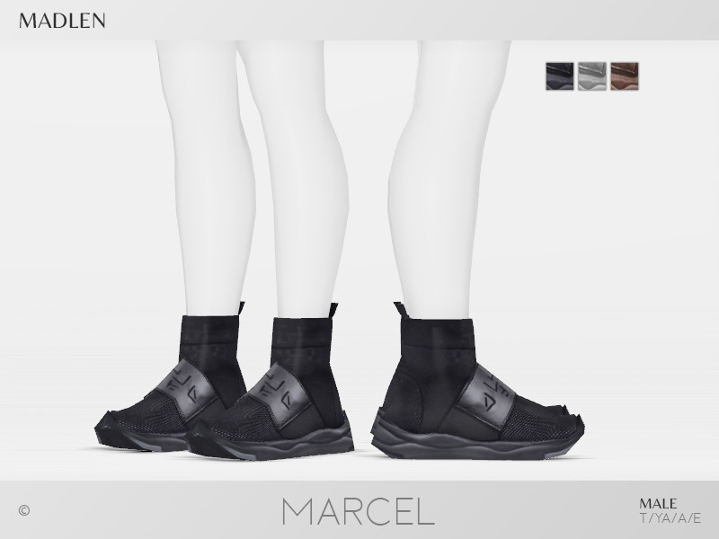 Madlen Marcel Shoes (Male) - The Sims 4 Catalog