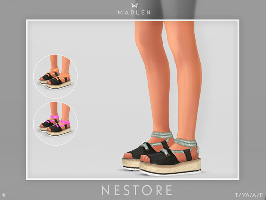 Madlen Nestore Shoes - The Sims 4 Catalog