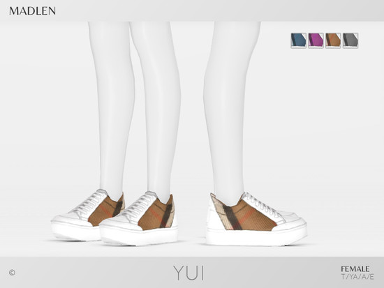 Madlen Yui Shoes - The Sims 4 Catalog