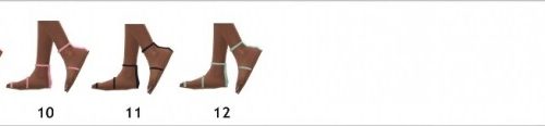 MADLEN’S BABYLON SANDALS at Sims4Sue