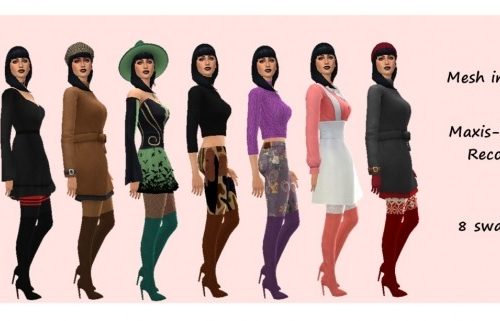 MADLEN’S CALAMARIA BOOTS at Sims4Sue
