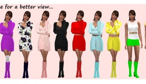 MADLEN’S DIODATO BOOTS V2 at Sims4Sue