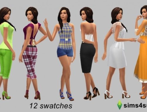 MADLEN’S FREDA SHOES RECOLOUR at Sims4Sue