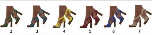 MADLEN’S FREDA SHOES RECOLOUR at Sims4Sue