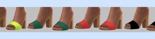 MADLEN’S JABIS SHOES RECOLOUR at Sims4Sue