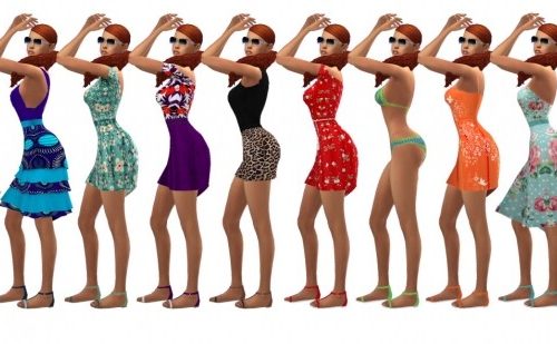MADLEN’S LIVIA SANDALS at Sims4Sue