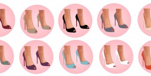 MADLEN’S UMBRIA SHOES RECOLOUR at Sims4Sue