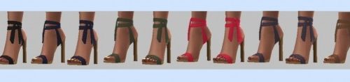 MADLEN’S ZANNONE SHOES RECOLOUR at Sims4Sue