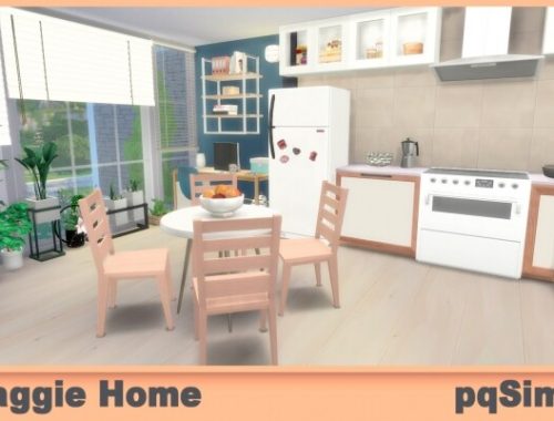 Maggie Home at pqSims4