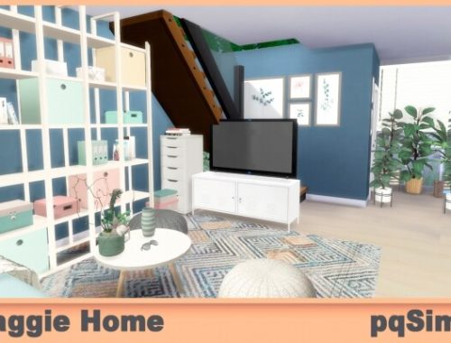 Maggie Home at pqSims4