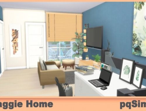 Maggie Home at pqSims4
