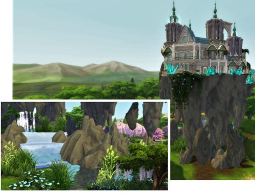 Magical Flying Castle