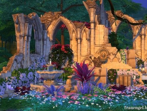 Magical Ruins wedding venue at Frau Engel