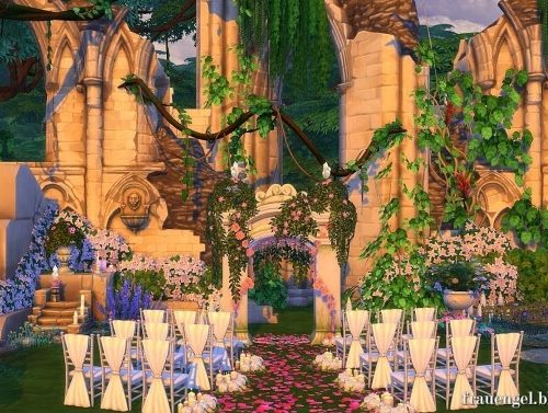 Magical Ruins wedding venue at Frau Engel