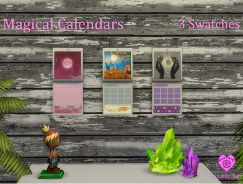 Magical Themed Wall Calendars-GET TO WORK REQUIRED