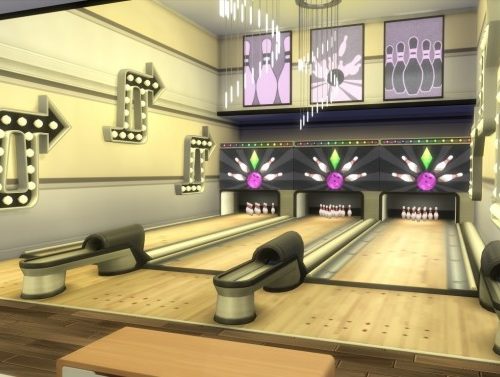 Magnolia Promenade renovation #4 | Bowling-Karaoke club by iSandor at Mod The Sims
