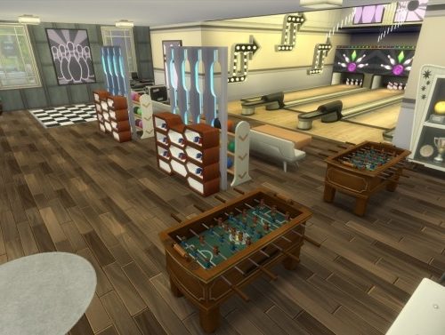 Magnolia Promenade renovation #4 | Bowling-Karaoke club by iSandor at Mod The Sims
