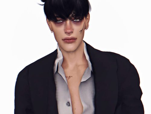 Magpie Hair at Lemon Sims 4