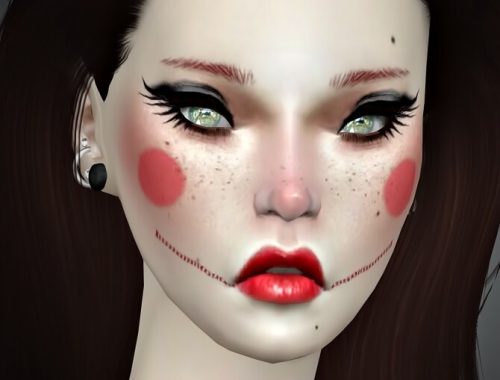 MAKEUP EYESHADOW STRANGEHORROR at Jenni Sims