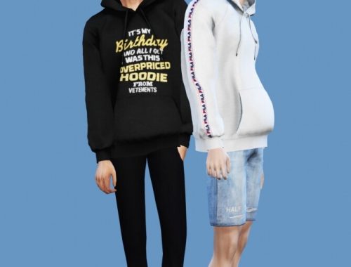Male Hoodie at Chaessi