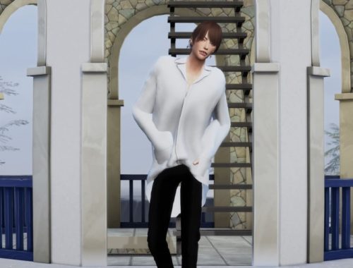 Male long shirt at Chaessi