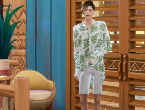 Male long shirt at Chaessi