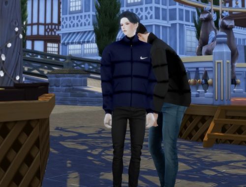 Male padded jacket at Chaessi