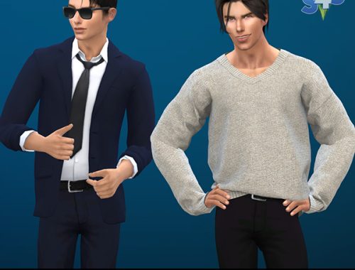 Male Poses #17 at IMHO Sims 4