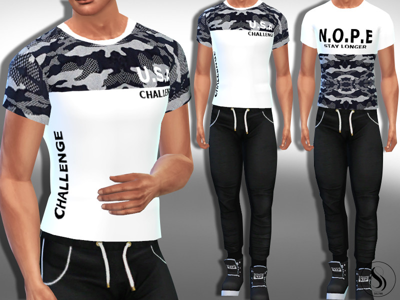Male Sims Casual and Athletic Tops - The Sims 4 Catalog