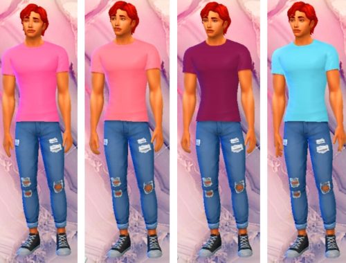 Male T-Shirt Recolors