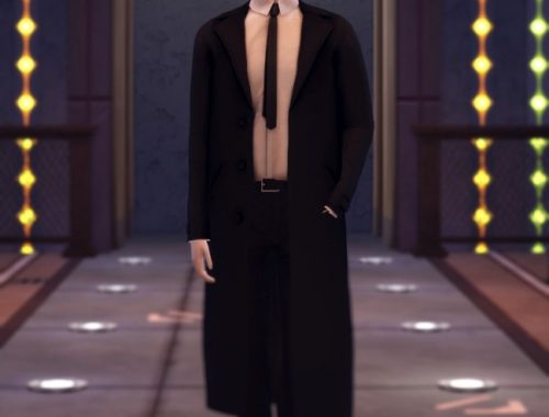 Male Tie Coat at Chaessi