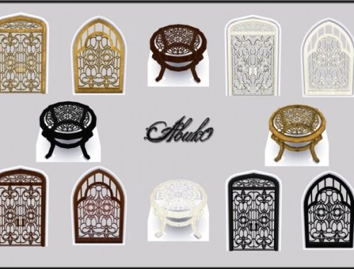 Malolo set at Abuk0 Sims4
