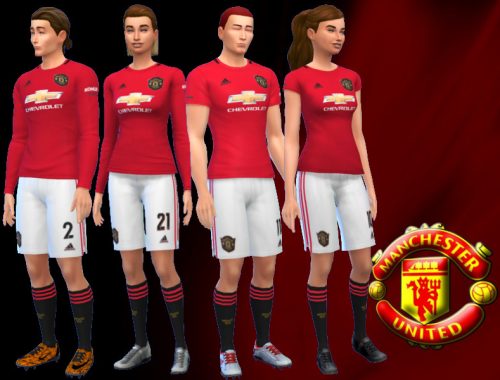 Manchester United Home Kit 2019/20  fitness needed