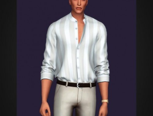 Mandarin Collar Shirt II at Gorilla