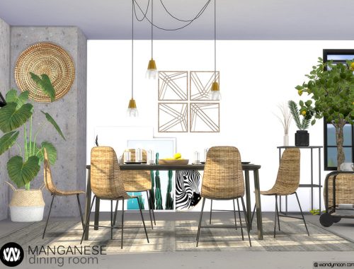 Manganese Dining Room