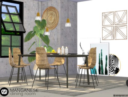 Manganese Dining Room