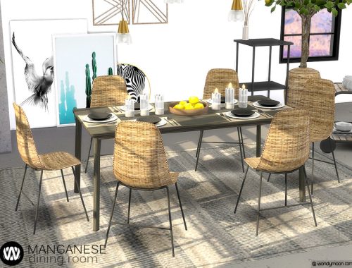 Manganese Dining Room